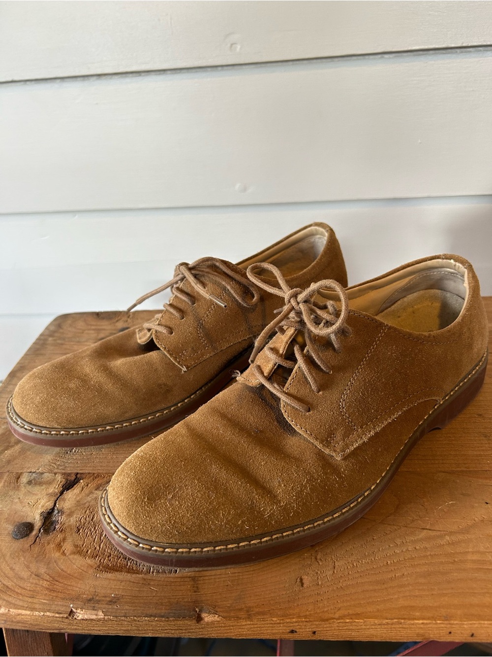 G.H. Bass & Co. Men’s Lace Up Derby Shoes 10